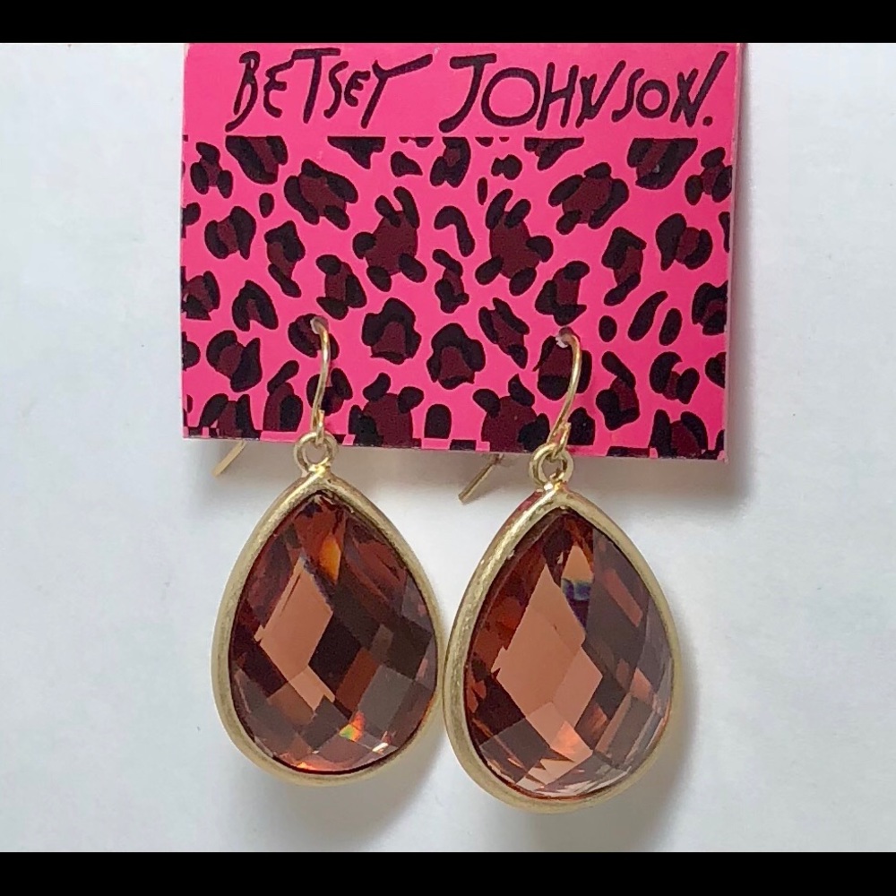 Drop Style Earrings By Betsey Johnson